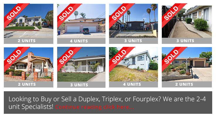 The Premier Resource for San Diego Duplexes, Triplexes, and Fourplexes